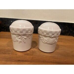 Garland Salt & Pepper Shakers Stoneware